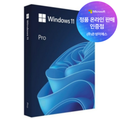 마이크로소프트 Windows 11 Pro FPP 한글, 단품