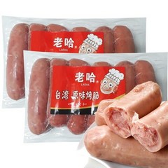 월월중국식품 로하 대만구이 소시지 오리지널맛 6개입 (330g*5개), 330g, 5개