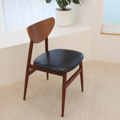 [파스텔우드] 편안한 나비철재 식탁의자 카페의자 커피숍 디자인 업소의자 인테리어의자, 브라운, 1개