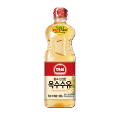 [해표] 옥수수유 900ml, 3개