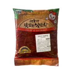 [반찬단지] 양념마늘쫑 4kg, 1개