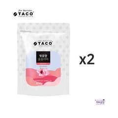(2개)타코 벚꽃향 솔솔 라떼 870g 파우더, 2개, 2개