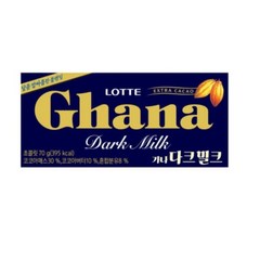 가나 다크밀크, 70g, 3개