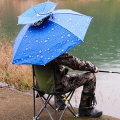 일할때쓰는 모자우산 농사 낚시 우산 모자 1+1