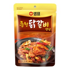 샘표 별미여행 춘천 닭갈비 양념, 180g, 12개