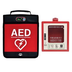 나눔테크 자동 심장 충격기 ReHeart NT-381.C + 벽걸이보관함 / AED 응급구급용품
