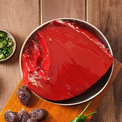 (배터짐) 한돈 냉장 돼지선지 1kg 돼지머리 돼지사골 순대 편육 순대국 돼지국밥, 2개