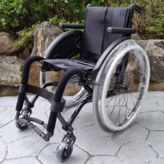 활동형 휠체어 제니스 XN 휠라인 장애인보장구 수동휠체어, 1개