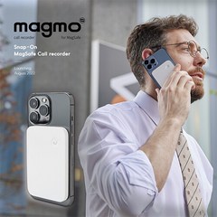 아이폰 맥세이프 통화 녹음기 매그모 Magmo 32GB, BUZZ-V7, 화이트