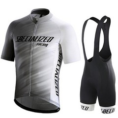 팀 블랙 레드 사이클링 의류 자전거 저지 남성 여름 유니폼 20D 젤 패드 반바지, XL, Summer Cycling set 5