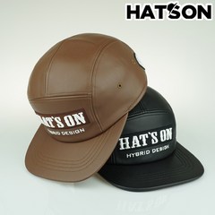 [햇츠온]H2131-006 HatsON 브랜드 남자 여자 캠프캡 코디 스냅백 챙 야구 모자 블랙 볼캡 AA
