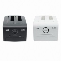 NEXI-USB3.0 2BAY 하드도킹스테이션 블랙 NX775