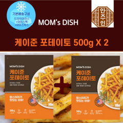 맘스터치 케이준 포테이토(양념감자) 500g, 1kg, 1개