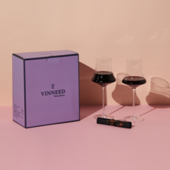 비니드 쇼트커브드 와인잔 세트, 480ml x 2p, 2개