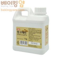 베이킹얌 레진 망고맛 1kg, 1개