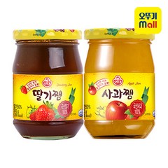 오뚜기 딸기잼 300g 1개 + 사과잼 300g 1개 1세트