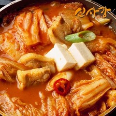 신사강 [신사강] 수원 맛집 돼지고기 김치찌개 340gX4팩 (1팩당 1인), 4개, 340g