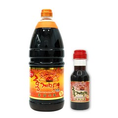 홍일식품 홍게맛장소스 골드 1 800ml + 홍게맛장소스 200ml 세트, 홍게맛장소스골드 1.8L + 레드 200ml