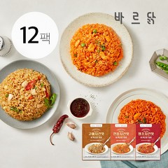 바르닭 멕시카나 치밥 3종 세트, 땡초치킨맛 12팩, 12개