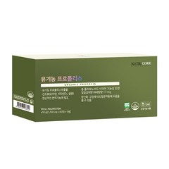 뉴트리코어 유기농 프로폴리스 90g, 5개, 60정