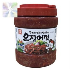 반찬단지 오징어젓2kg, 2kg, 1개