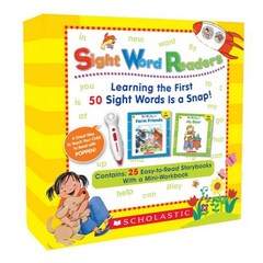 스콜라스틱 사이트 워드 리더스 Sight Word Readers Boxed Set (Book & CD) (팝펜에디션(팝펜미포함)):스토리북 25권+미니워크북 1권+오디오 ..., Scholastic