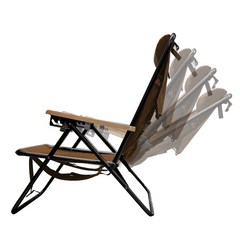 맥니핏 접이식 각도조절 캠핑의자 휴대용 의자 등산 백패킹 감성 폴딩 릴렉스 캠핑 체어, 캠핑의자 (브라운78.5cm) 1+1 2개