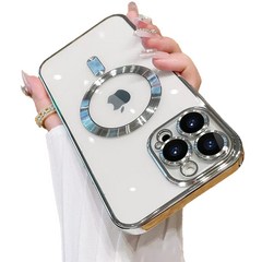 [FOXSKIN] 팍스스킨 정품 MS105 맥세이프 투명 아이폰 케이스 액정필름 2매 포함