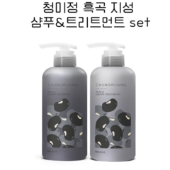 청미정 흑곡 지성샴푸&트리트먼트 set