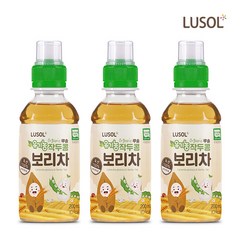 [G] 루솔 유기농 작두콩 보리차 페트 20병, 혼합맛(작두콩/보리), 200ml, 20개