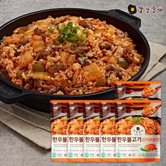 강강술래 한우 불고기 김치볶음밥 250g 6팩, 6개