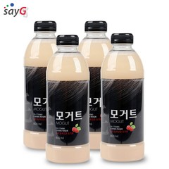 MOGUT 모거트 800ml 4병 / 두피 대사순환 특허 김치 생 유산균 균주 풍성한 자신감, 4개