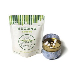 티디마켓 고체치약 시린이 치아미백치약 잇몸 입냄새제거 씹는치약 150정, 105g, 1개