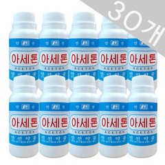 안진약품 아세톤 100ml 리무버, 30개