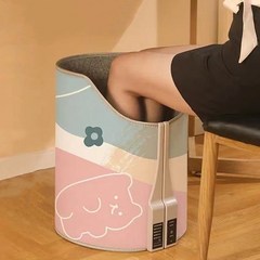 가정용 사무실 다리 발난로 히팅패드 전기 히터 전열기 온열기, 핑크, 표준형