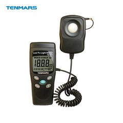 TENMARS TM-201 디지털 조도계 조도측정, 1개