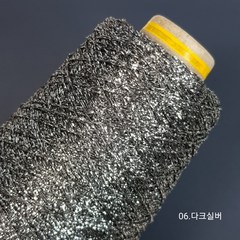 [콘샵] 트윙클 - 폴리메탈 반짝이실 - 1mm 자수 뜨개실 반짝이실 코바늘실 레이스뜨기, 415.B-레드, 1개