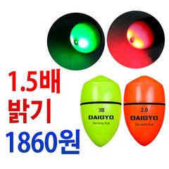 다이교 전자 구멍찌 br cr 425 배터리 밧데리 건전지 사용 바다 전자찌, 다이교 전자찌레드0.8벌크, 1개