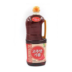 영미 고추맛 기름 1.8L, 4병
