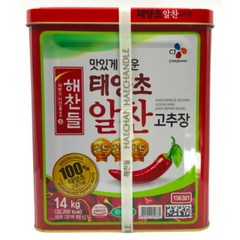 해찬들)알찬고추장 14kg 1통, 1개