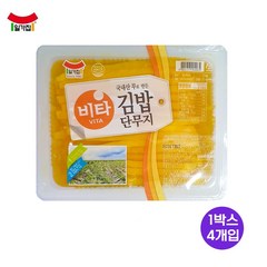 [일가집]김밥단무지 2.5kgx4개 1박스, 2.5kg