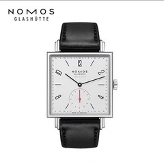 남자시계 고급시계 명품남자시계 NOMOS-Tetra421 남성용 사각 가죽 기계식 시계 심플 패션 포인터 버클 자동
