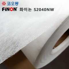 코오롱 화이논 부직포 1.09m x 84m, 화이트