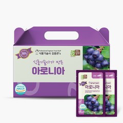 네오보감 식품기술사 김종관's 100% 아로니아즙, 70ml, 30개