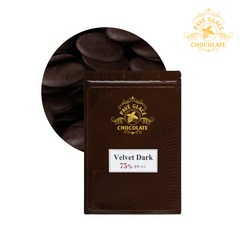 파베글라스 벨벳 다크 커버춰 초콜릿 75% Velvet Dark Couverture Chocolate, 1개, 10kg
