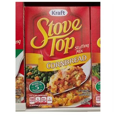 Kraft Stove Top Stuffing Mix Cornbread 크래프트 스토브 탑 스터핑 믹스 콘 브레드 6oz (170g) (4팩), 1개, 170g