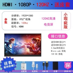 휴대용 보조 포터블 모니터 4K 144HZ IPS 17인치, 17.3인치 ips, fhd 120hz