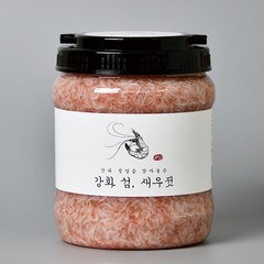 [국산 무첨가] 강화섬 새우젓 (추젓), 1통, 2kg