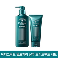 닥터그루트 밀도케어 모발밀도 강화샴푸 400ml + 밀도강화 고농축 트리트먼트 100ml 세트