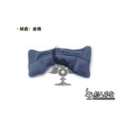검도턱 보호대 호면 턱 땀받이 검도용품 턱패드, 프리사이즈, 02. 블루